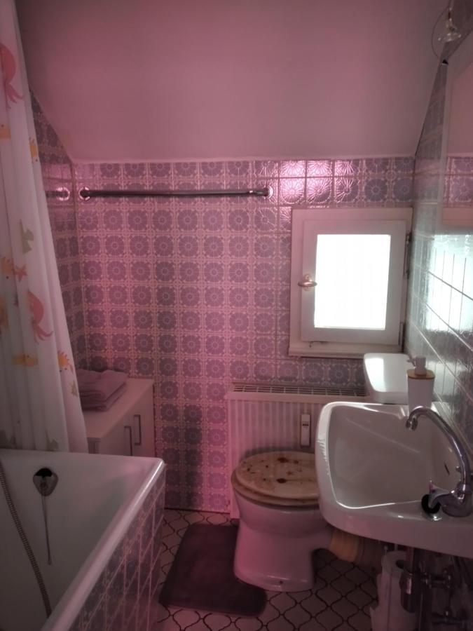 Ferienwohnung "Kunterbunt" Mit Burgblick Und Dachterrasse Моншау Экстерьер фото